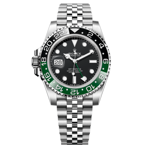 Rolex "Sprite" GMT-Master II Black Steel 40mm