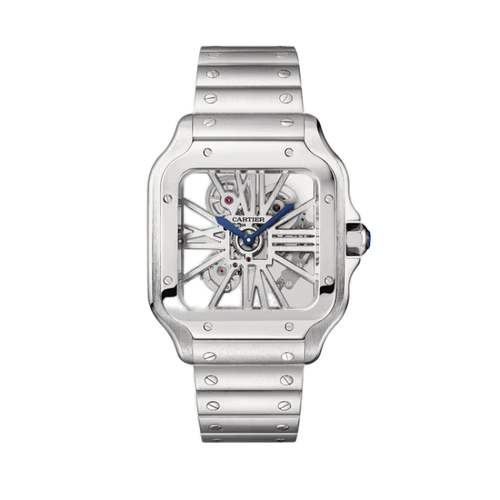 Cartier Santos de Cartier Skeleton Steel 39.7mm