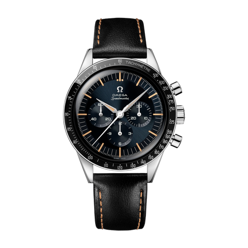 Omega Speedmaster First OMEGA in Space Blue Steel Leather 39.7mm