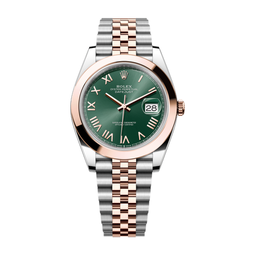 Rolex Datejust 41 Green Two-Tone 41mm