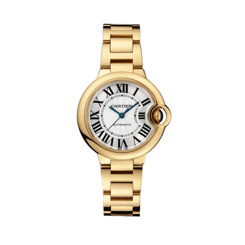 Cartier Ballon Bleu Small Silver Yellow Gold 33mm