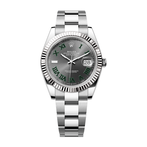 Rolex Datejust 41 Dark Grey Steel & White Gold 41mm
