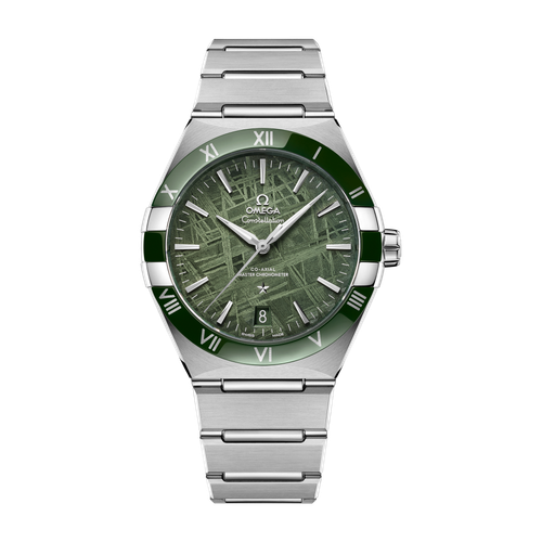 Omega Constellation Green Steel 41mm