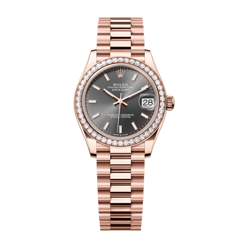 Rolex Datejust 31 Dark Grey Rose Gold 31mm