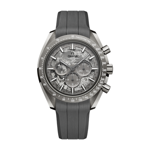 Omega "Grey Side of the Moon" Speedmaster Dark Side of the Moon Ceramic Rubber 44.3mm