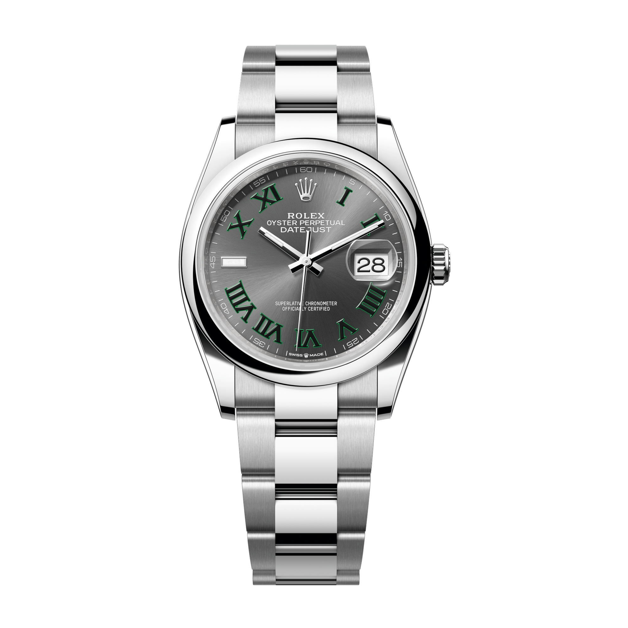 Rolex Datejust 36 Dark Grey Steel 36mm