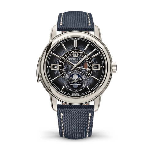 Patek Philippe Grand Complications Blue Platinum Leather 40.2mm
