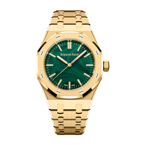 Audemars Piguet Royal Oak Selfwinding Green Yellow Gold 37mm