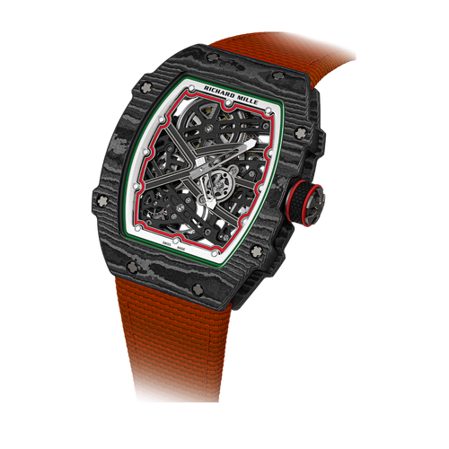 Richard Mille "Italia" RM 67-02 Skeleton Carbon Fabric 38.7mm