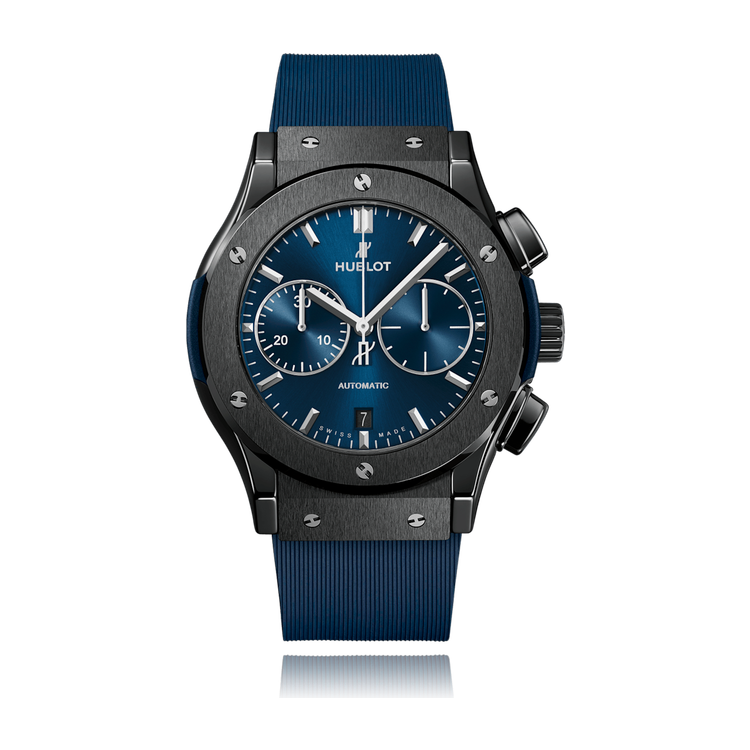 Hublot Classic Fusion Blue Ceramic Rubber 45mm