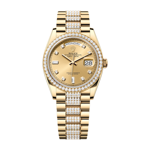 Rolex Day-Date 36 Champagne Yellow Gold 36mm
