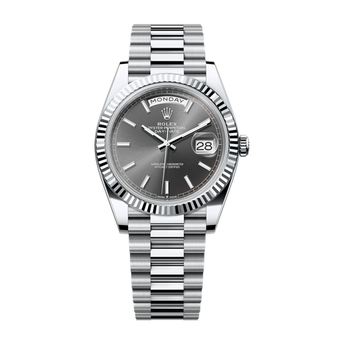 Rolex Day-Date 40 Dark Grey Platinum 40mm
