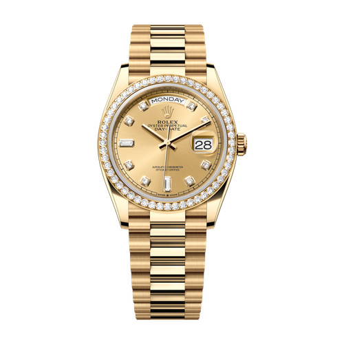 Rolex Day-Date 36 Champagne Yellow Gold 36mm