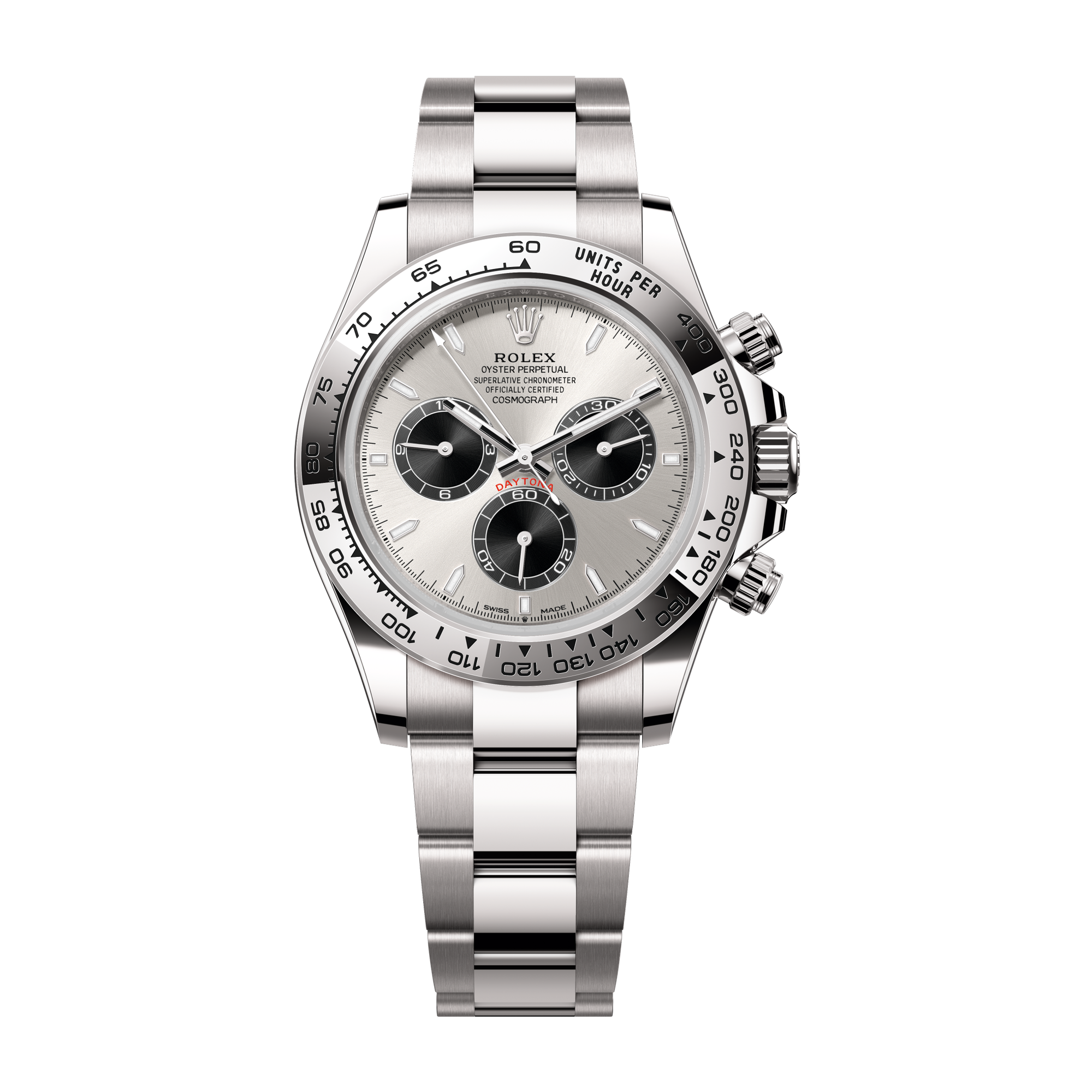 Rolex Cosmograph Daytona Grey White Gold 40mm