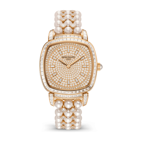 Patek Philippe Gondolo Diamond Pave Rose Gold 31 x 34.8mm