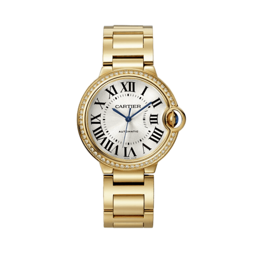 Cartier Ballon Bleu Medium White Yellow Gold 36mm