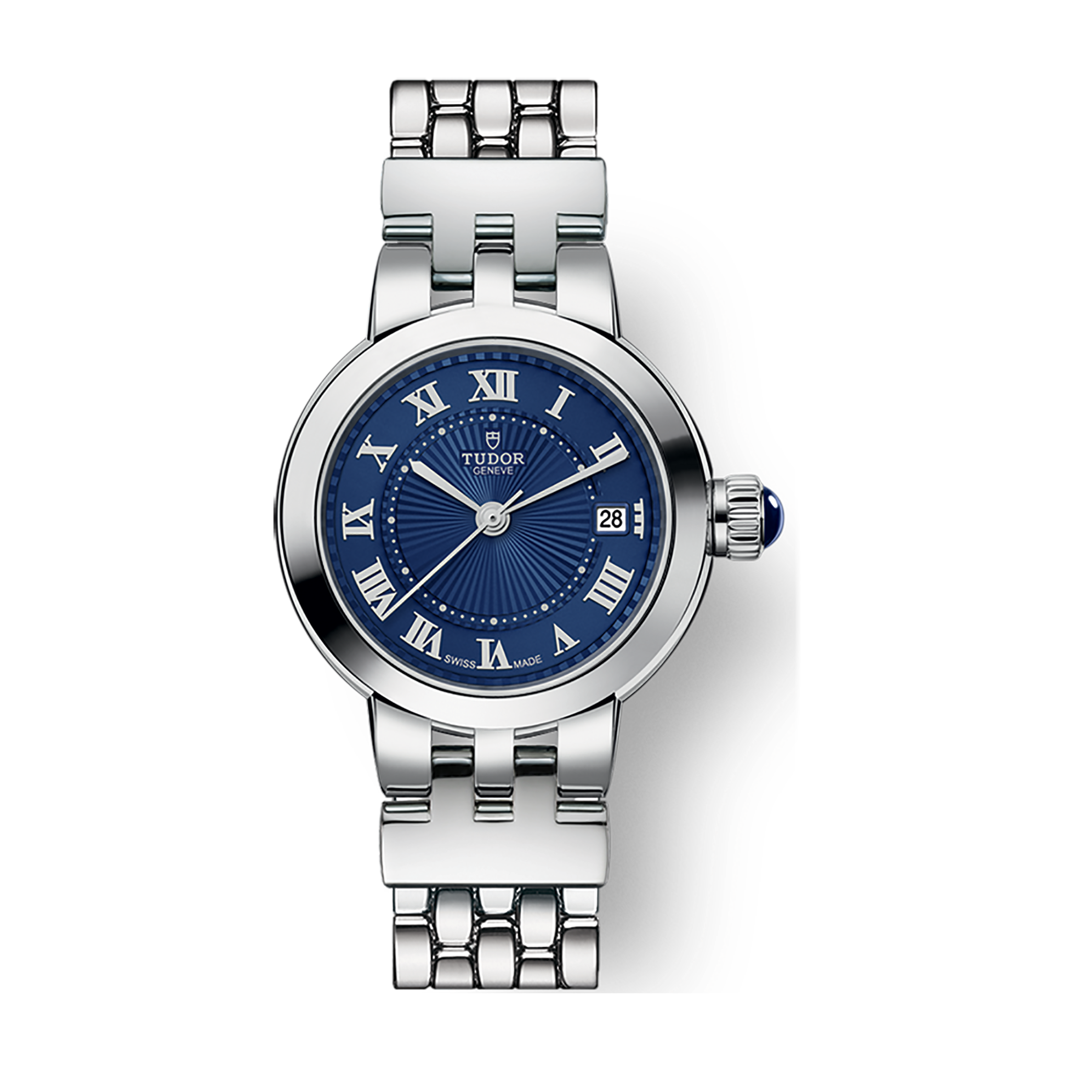 Tudor Clair de Rose 26 Blue Steel 26mm