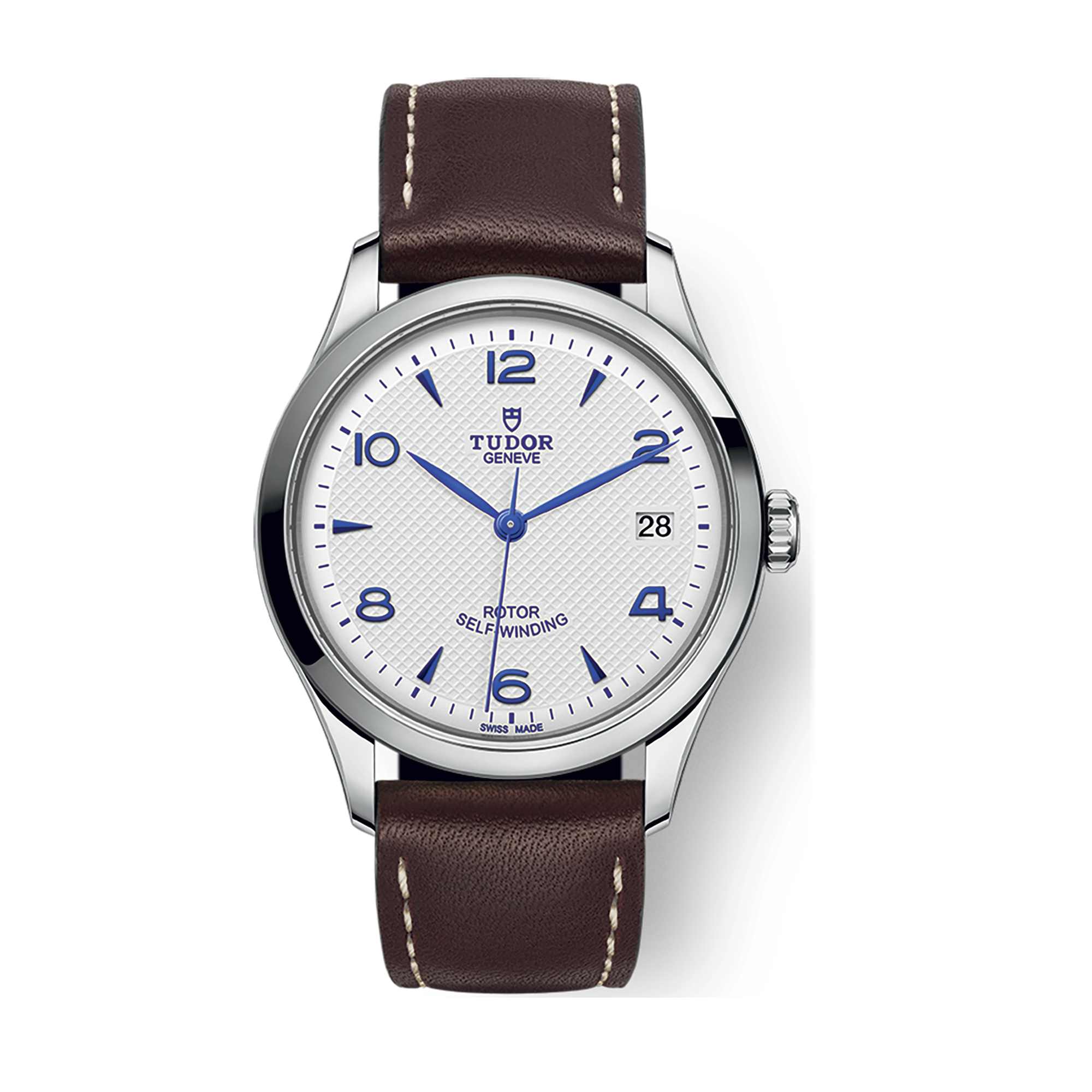 Tudor 1926 36 White Steel Leather 36mm