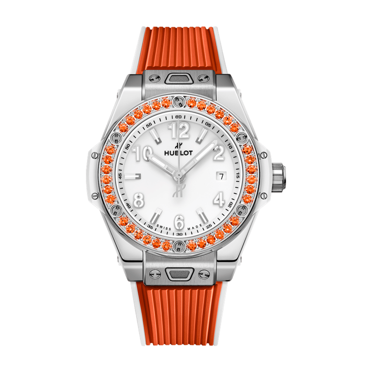 Hublot Big Bang One Click White Steel Rubber 33mm