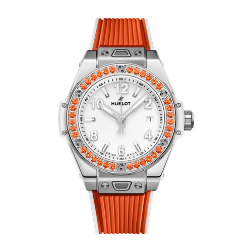 Hublot Big Bang One Click White Steel Rubber 33mm