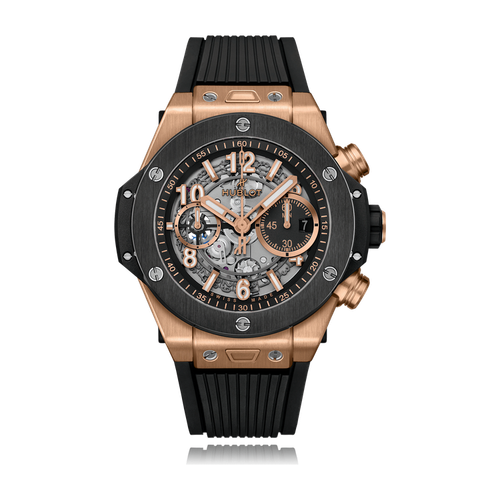 Hublot Big Bang Unico Skeleton King Gold & Ceramic Rubber 44mm