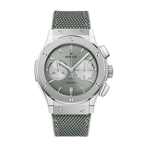 Hublot Classic Fusion Green Titanium Rubber 45mm