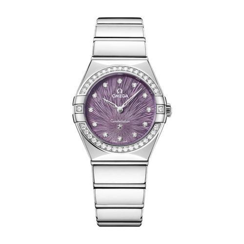 Omega Constellation Purple Steel 28mm