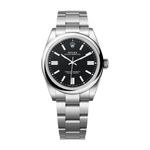 Rolex Oyster Perpetual 41 Black Steel 41mm