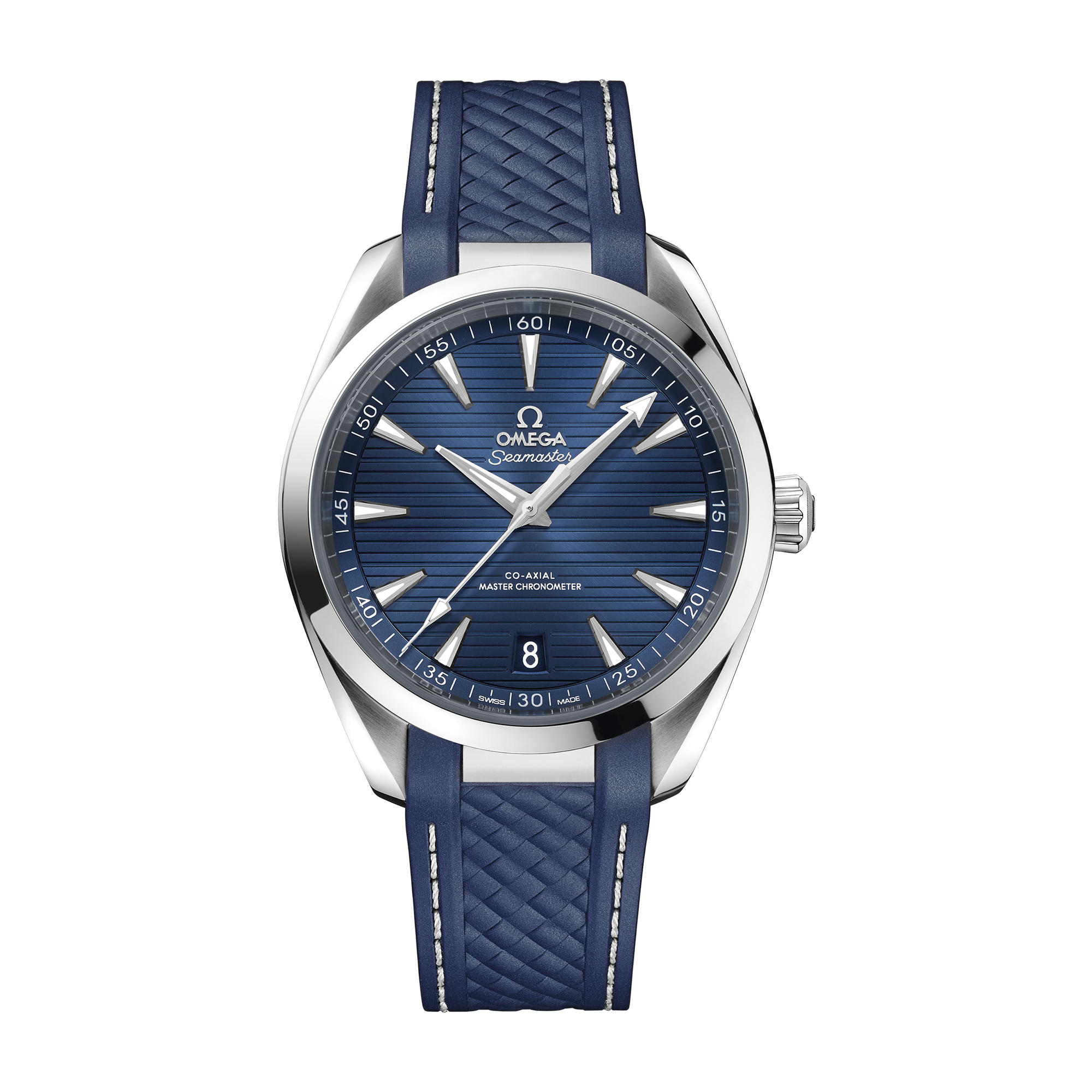 Omega Seamaster Aqua Terra 150M Blue Steel Rubber 41mm