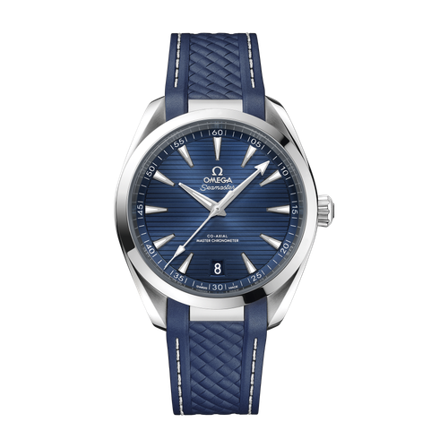 Omega Seamaster Aqua Terra 150M Blue Steel Rubber 41mm