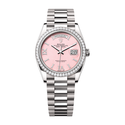 Rolex Day-Date 36 Pink White Gold 36mm