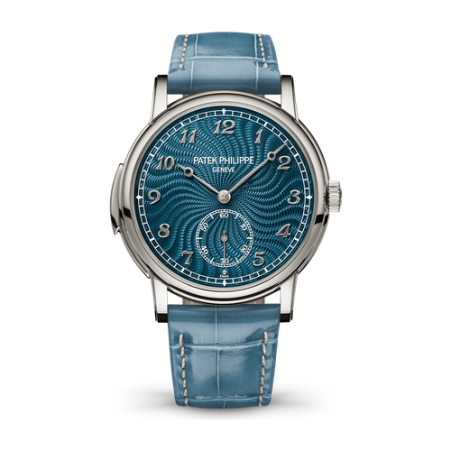 Patek Philippe Grand Complications Blue White Gold Alligator Leather 40mm