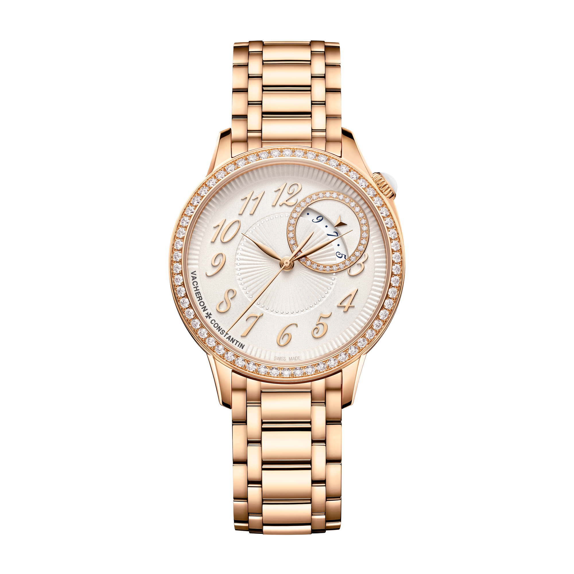 Vacheron Constantin Égérie Self-winding Silver Rose Gold 35mm