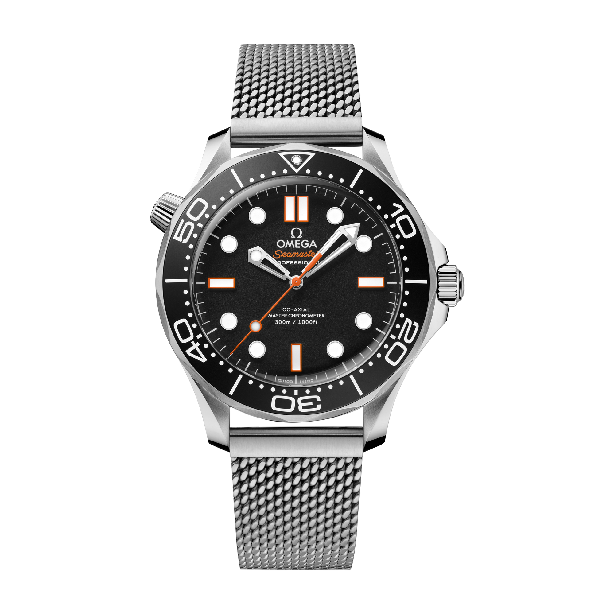 Omega Seamaster Diver 300M Black Steel 42mm