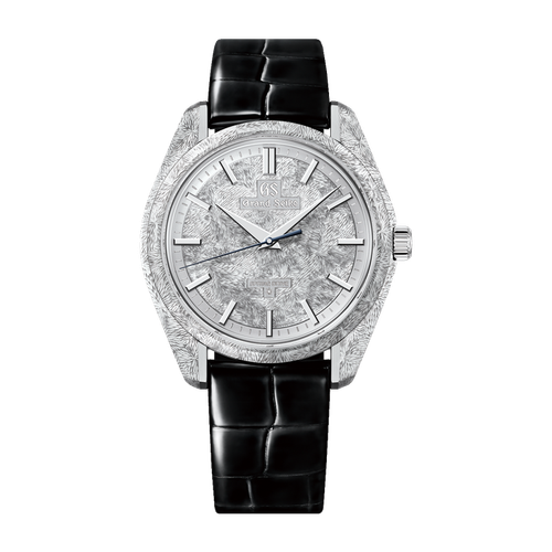 Grand Seiko Masterpiece Silver Platinum Alligator Leather 40mm