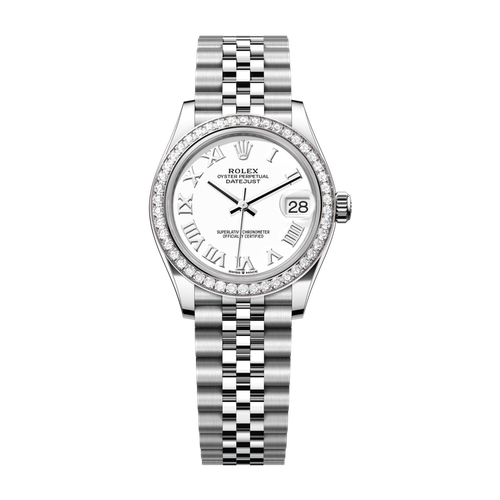 Rolex Datejust 31 White Steel & White Gold 31mm