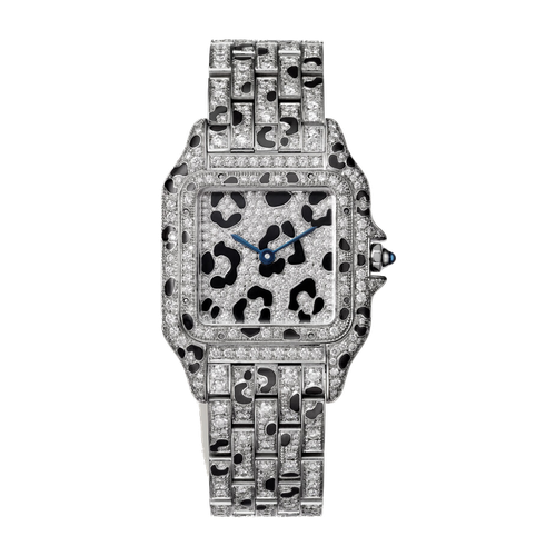 Cartier Panthère de Cartier Medium Diamond Pave White Gold 26.7mm