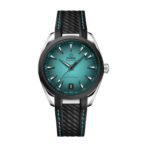 Omega Seamaster Aqua Terra 150M Turquoise Steel Rubber 41mm