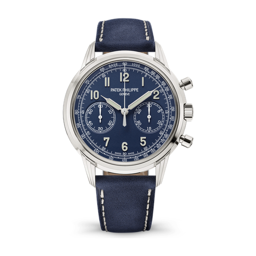 Patek Philippe Complications Blue White Gold Leather 41mm