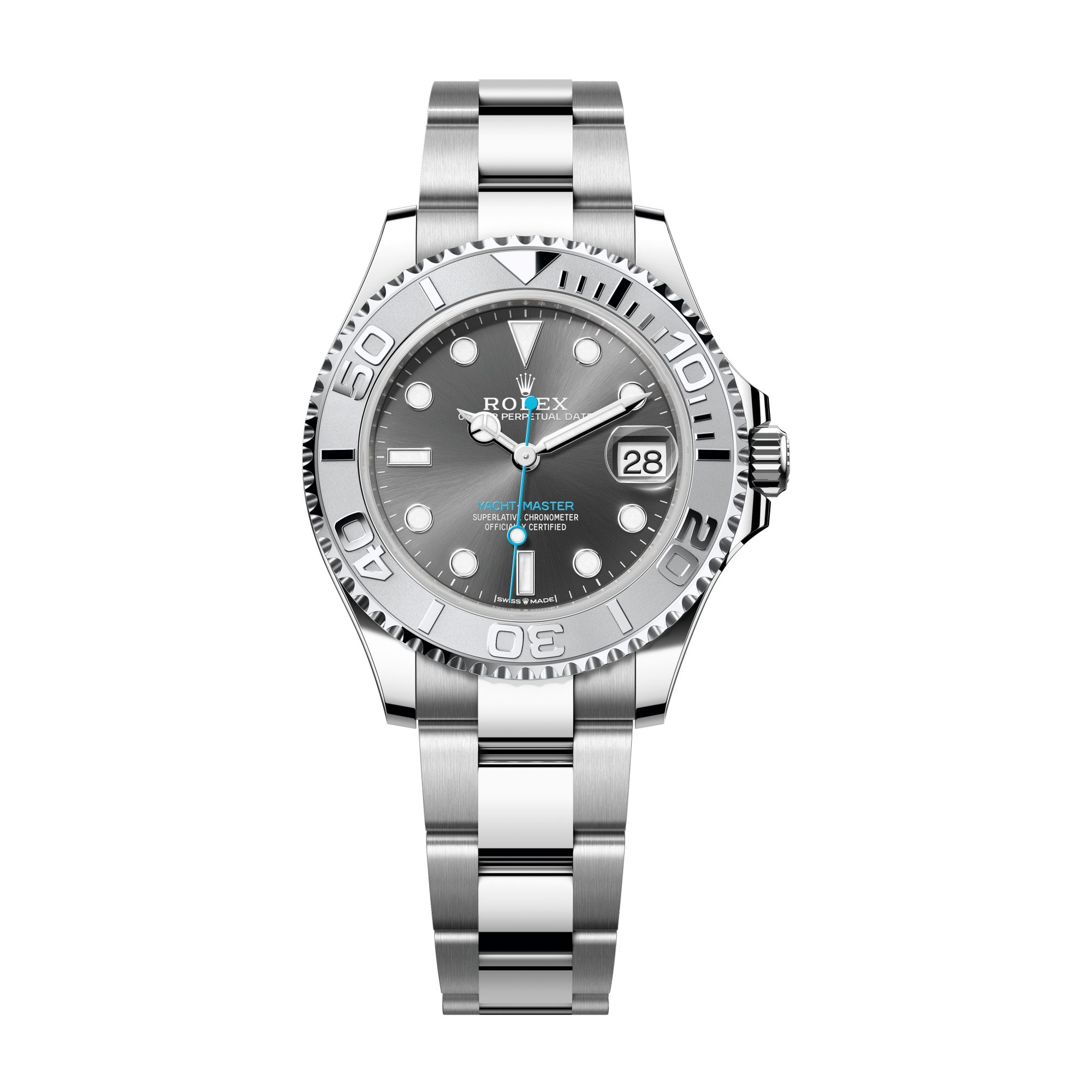 Rolex Yacht-Master 37 Dark Grey Steel & Platinum 37mm