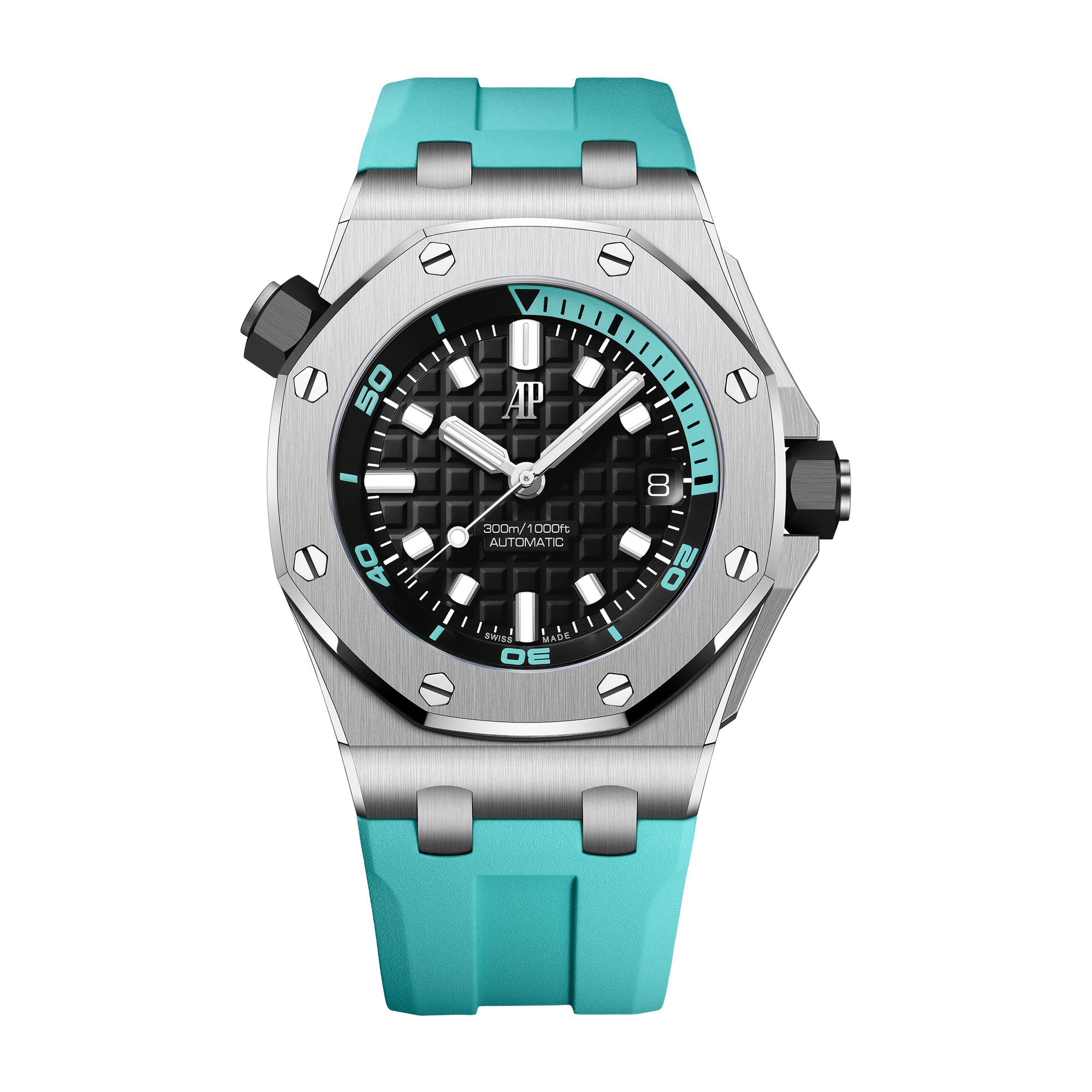 Audemars Piguet Royal Oak Offshore Diver Black Steel Rubber 42mm