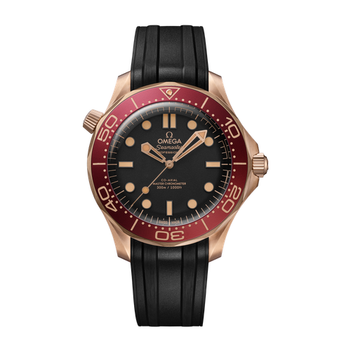 Omega Seamaster Diver 300M Black Bronze Rubber 42mm