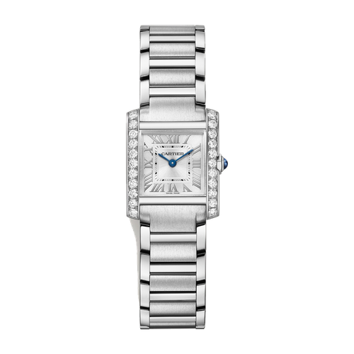 Cartier Tank Française Silver Steel 21.2mm