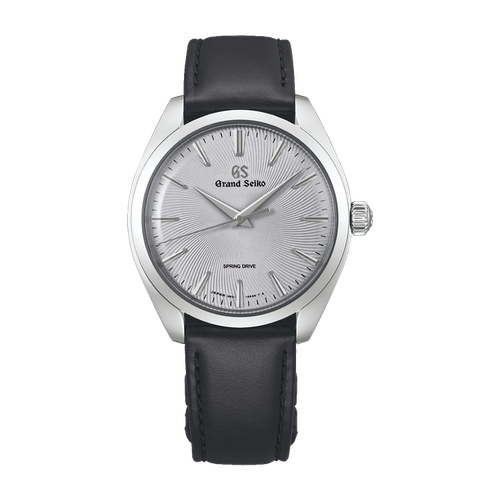 Grand Seiko Elegance Thin Dress Series Silver Steel Leather 38.5mm