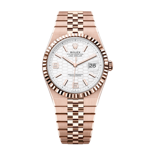 Rolex Land-Dweller 40 White Rose Gold 40mm