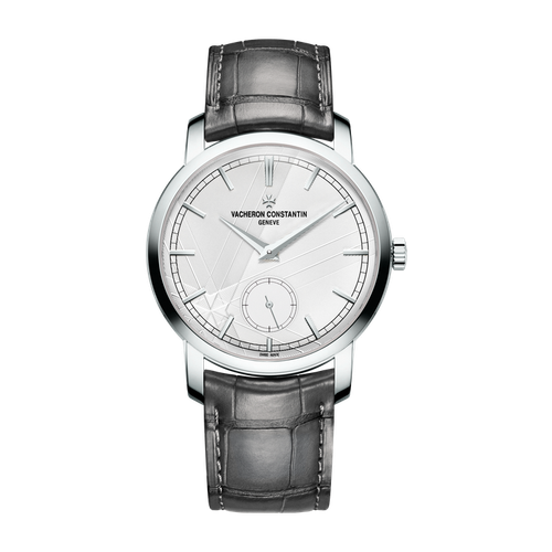 Vacheron Constantin Traditionnelle Manual-winding Silver Platinum Alligator Leather 38mm