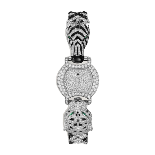 Cartier Indomptables Diamond Pave White Gold 22.2mm