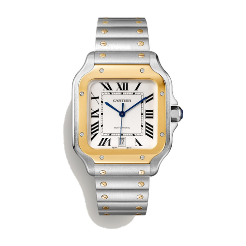 Cartier Santos de Cartier Large Silver Steel 39.8mm