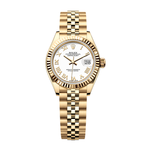 Rolex Lady-Datejust White Yellow Gold 28mm
