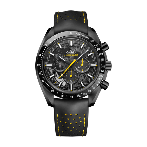 Omega "Apollo 8" Speedmaster Dark Side of the Moon Black Ceramic Rubber 44.3mm